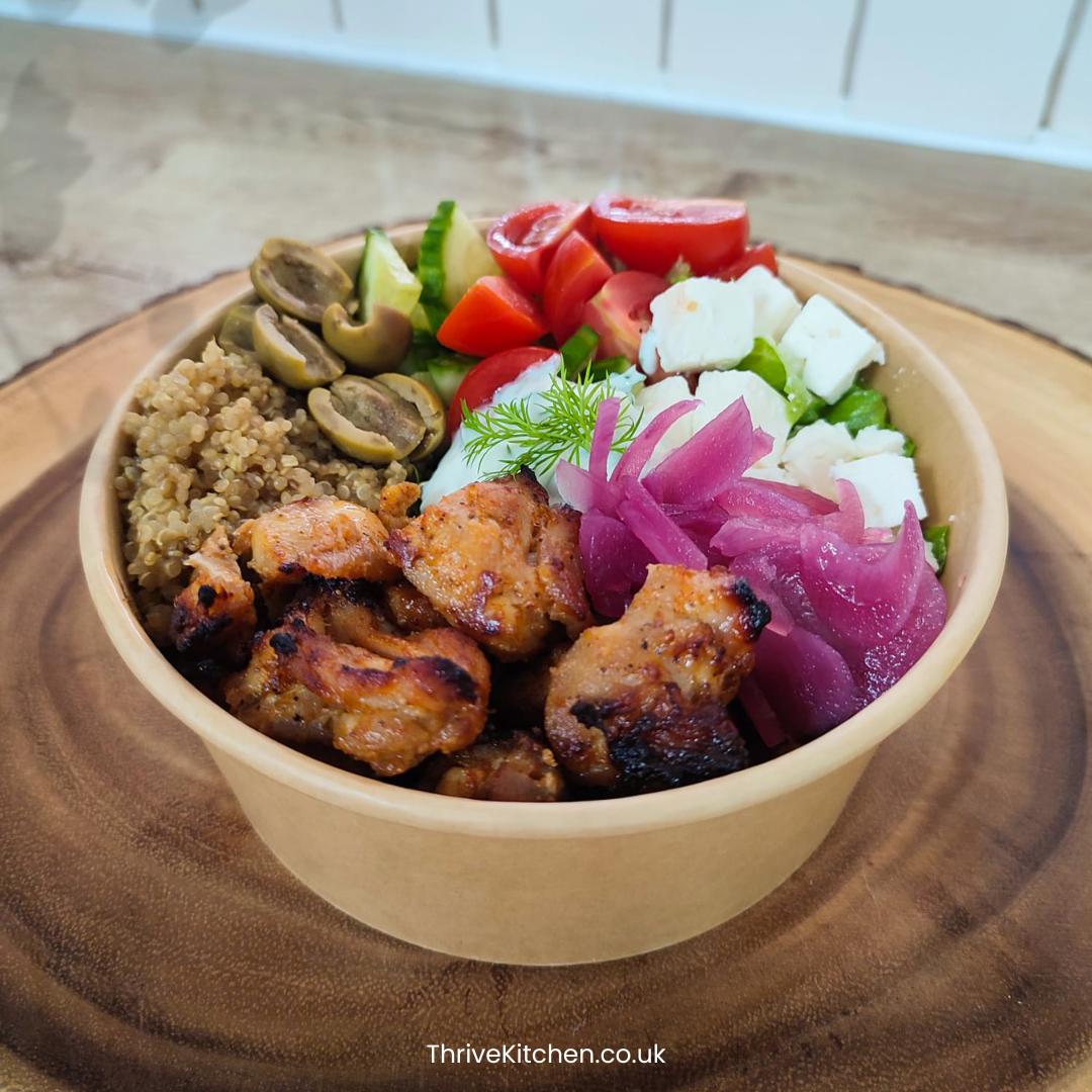 Quorn Gyros bowl