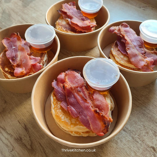 Maple Bacon American Pancakes