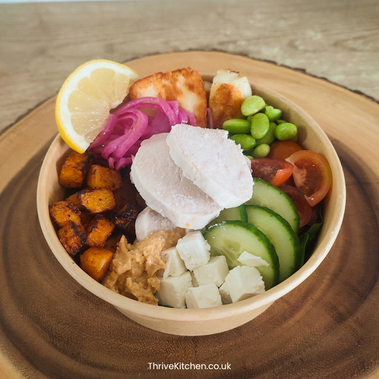 Nourish bowl- with added Chicken